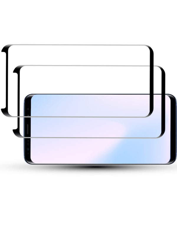 2-Pack Samsung S9 PLUS Skärmskydd - Härdat Glas 9H - Super kvalitet 3D