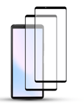 Miniatyrbild 2 av 3: 2-Pack SONY XPERIA 10 III Skärmskydd - Härdat Glas 9H - Super kvalitet 3D