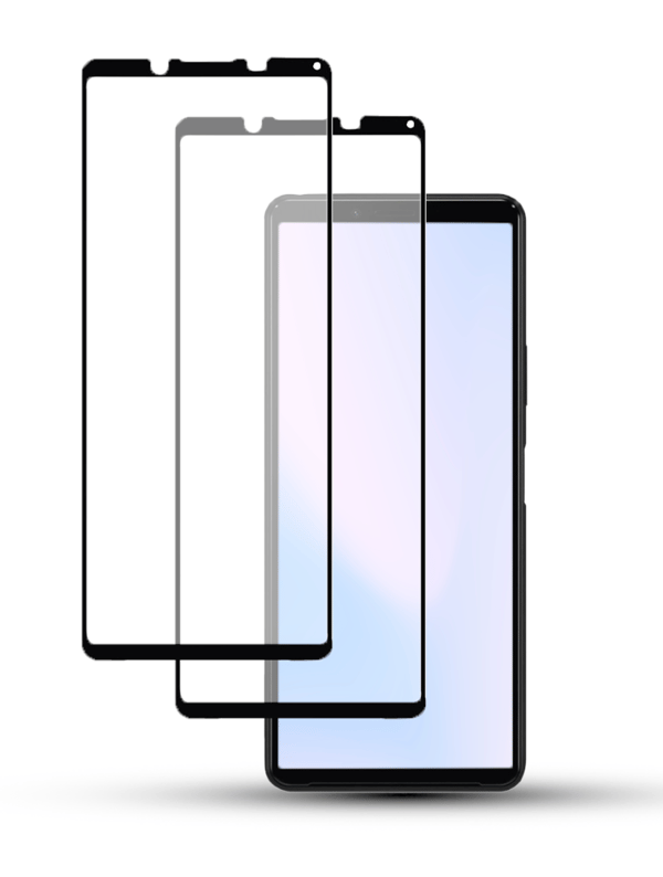 2-Pack SONY XPERIA 10 IV Skärmskydd - Härdat Glas 9H - Super kvalitet 3D