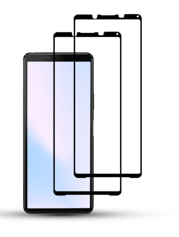 2-Pack SONY XPERIA 1V Skärmskydd - Härdat Glas 9H - Super kvalitet 3D