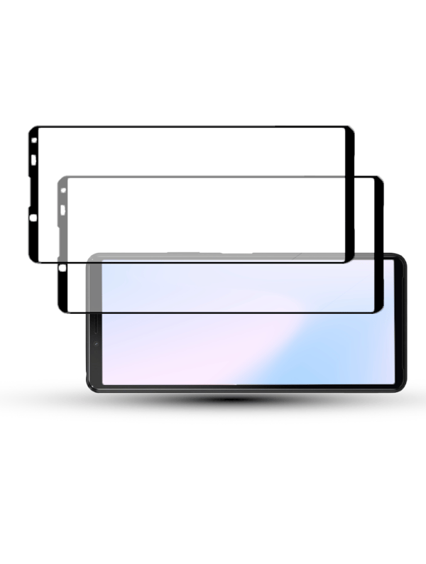 2-Pack SONY XPERIA 5 IV Skärmskydd - Härdat Glas 9H - Super kvalitet 3D
