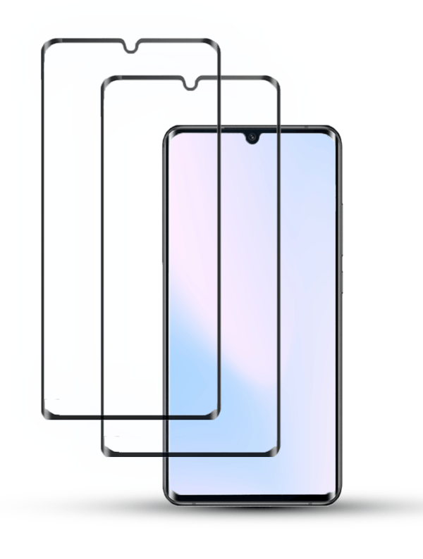 2-Pack XIAOMI MI NOTE 10 Skärmskydd - Härdat Glas 9H - Super kvalitet 3D