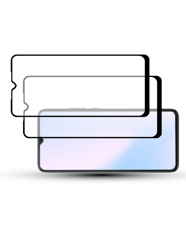 2-Pack XIAOMI REDMI 12C Skärmskydd - Härdat Glas 9H - Super kvalitet 3D