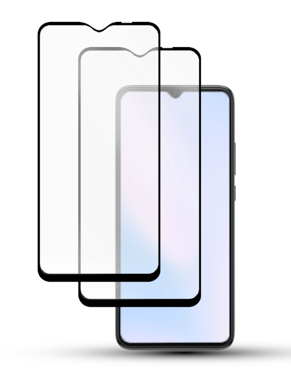 2-Pack XIAOMI REDMI 9C Skärmskydd - Härdat Glas 9H - Super kvalitet 3D