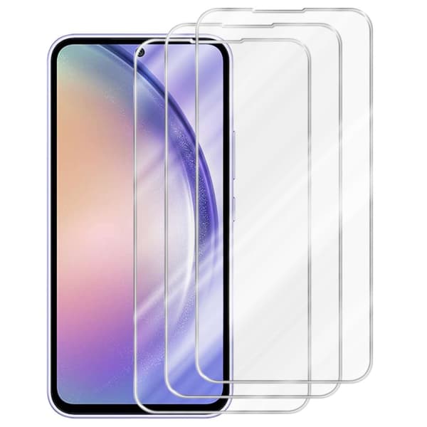 Samsung Galaxy A54 5G 3x Skärmskydd Skyddsglas Skyddsfilm Härdat (Tempered)-glas för skydd