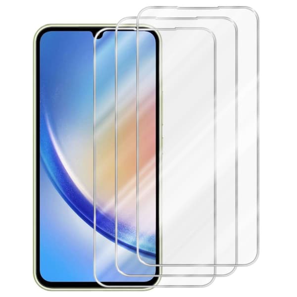 Samsung Galaxy A34 5G 3x Skærmbeskytter Beskyttelsesglas