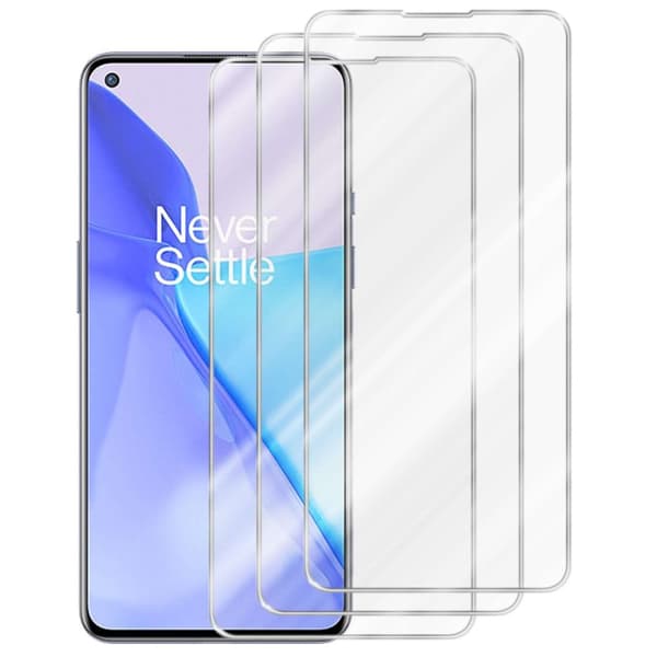 3x Skjermbeskytter Skärmskyddtil til OnePlus 9 Herdet Skjermglass