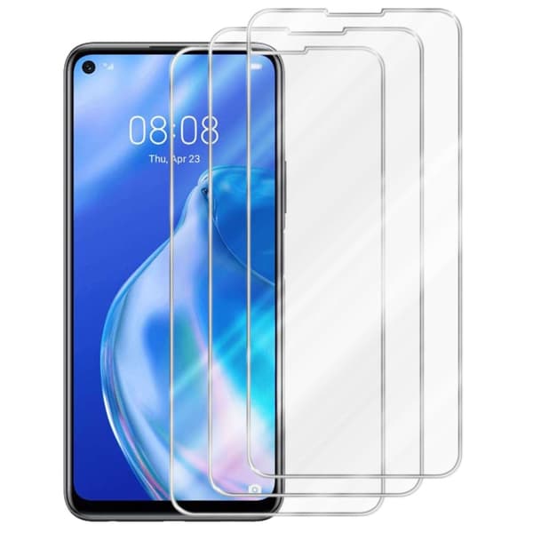 3x Skjermbeskytter Skärmskyddtil til Huawei P40 LITE 5G / NOVA 7 SE Herdet Skjermglass
