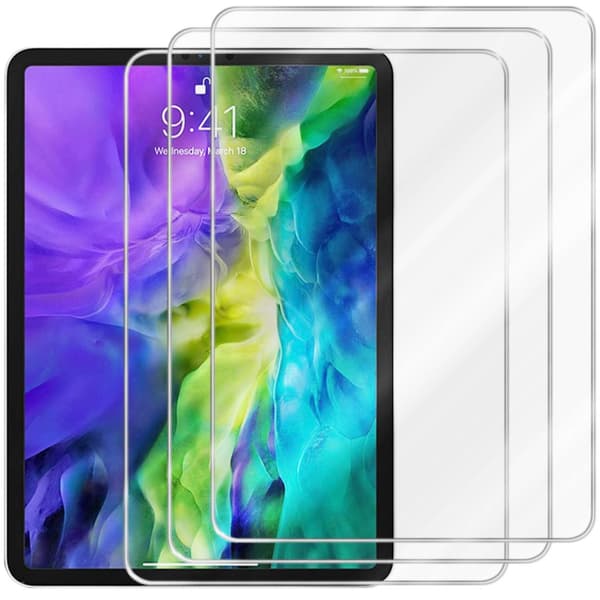 3x Skjermbeskytter Skärmskyddtil til iPad PRO 11 2020 / 2021 (11 Tull) Herdet Skjermglass Nettbrett