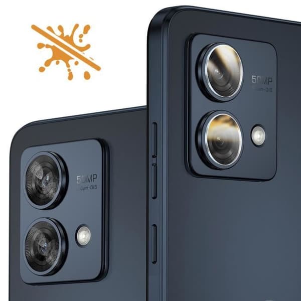 Kamerafilm - AVIZAR - Motorola Moto G84 - 9H härdat glas - Anti-fingeravtryck - Transparent