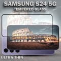 Miniatyrbild 5 av 5: 1-Pack SAMSUNG S24 5G Skärmskydd - Härdat Glas 9H - Super kvalitet 3D