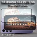 Miniatyrbild 5 av 5: 1-Pack SAMSUNG S24 PLUS 5G Skärmskydd - Härdat Glas 9H - Super kvalitet 3D