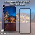 Miniatyrbild 2 av 5: 1-Pack SAMSUNG S24 PLUS 5G Skärmskydd - Härdat Glas 9H - Super kvalitet 3D