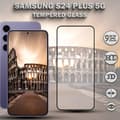 Miniatyrbild 1 av 5: 1-Pack SAMSUNG S24 PLUS 5G Skärmskydd - Härdat Glas 9H - Super kvalitet 3D
