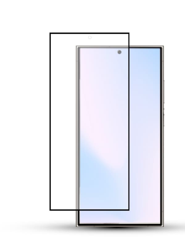 1-Pack SAMSUNG S24 ULTRA Skärmskydd - Härdat Glas 9H - Super kvalitet 3D