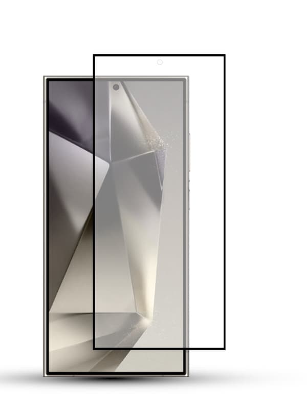 1-Pack SAMSUNG S24 ULTRA 5G Skärmskydd - Härdat Glas 9H - Super kvalitet 3D