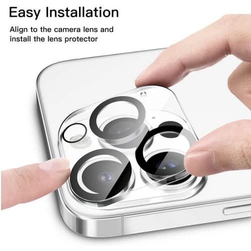 2-Pack härdat glas Linsskydd för iPhone14 Pro Max