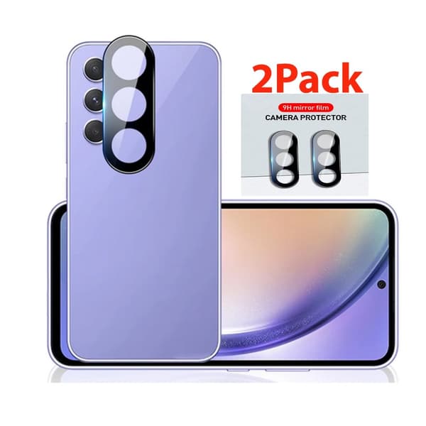 2-pakkaus Samsung S 24 linssinsuoja karkaistua lasia