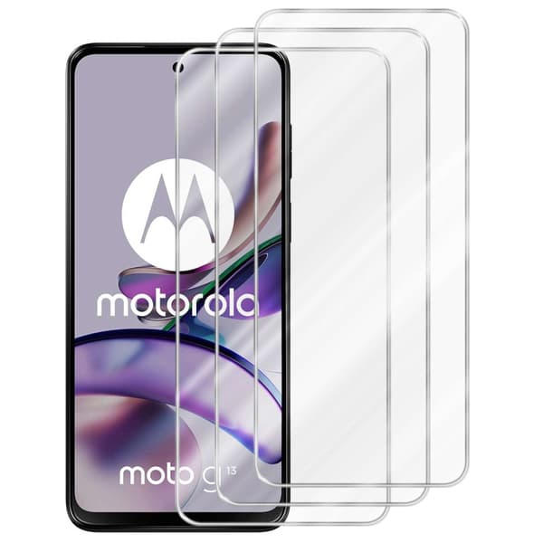 Motorola MOTO G13 / G23 3x Skærmbeskytter Beskyttelsesglas