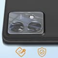 Miniatyrbild 3 av 4: Kamerafilm för Motorola Edge 40 Neo Tempered Glass 9H Anti-Fingerprint Transparent