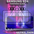 Miniatyrbild 5 av 5: 2-Pack SAMSUNG S24 Skärmskydd & 2-Pack linsskydd - Härdat Glas 9H - Super kvalitet 3D