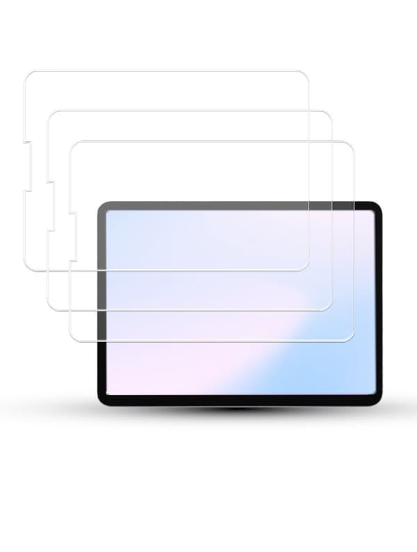 3-Pack IPAD AIR 5 2022 10.9 INCH 3 PACK Skärmskydd - Härdat Glas 9H - Super kvalitet 3D