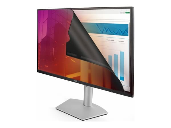 StarTech.com 27-inch 16:9 Gold Monitor Privacy Screen, Reversible Filter w/Enhanced Privacy, Glossy Computer Security Filter, Removable Screen Protec