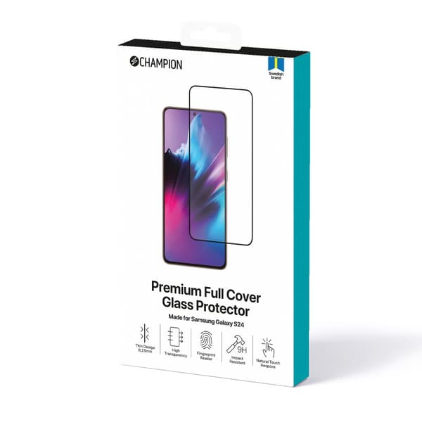 Skærmbeskytter Galaxy S24 Sort