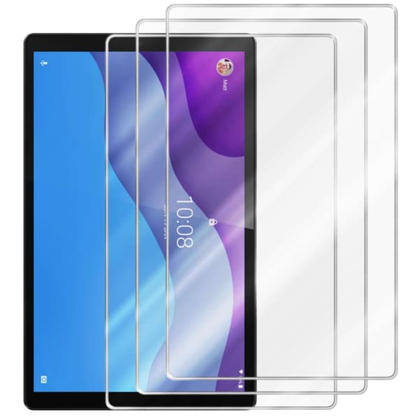 Lenovo Tab M10 HD (10.1 Tull) TB-X306X 3x Skärmskydd Skyddsfilm Härdat (Tempered)-glas för skydd