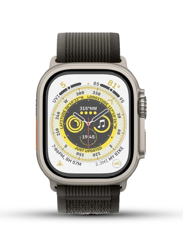 1-Pack APPLE WATCH 8 ULTRA Skärmskydd - Härdat Glas 9H - Super kvalitet 3D