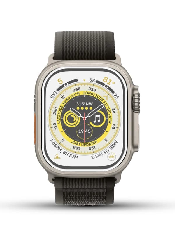 1-Pack APPLE WATCH ULTRA 49MM Skärmskydd - Härdat Glas 9H - Super kvalitet 3D
