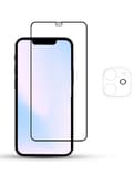 Miniatyrbild 2 av 3: 1-Pack IPHONE 12 MINI SCREEN & 1 LENS Skärmskydd - Härdat Glas 9H - Super kvalitet 3D
