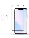 Miniatyrbild 1 av 3: 1-Pack IPHONE 12 PRO MAX SCREEN & 1 LENS Skärmskydd - Härdat Glas 9H - Super kvalitet 3D