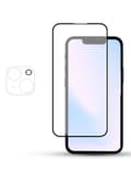 Miniatyrbild 1 av 3: 1-Pack IPHONE 14 PLUS SCREEN & 1 LENS Skärmskydd - Härdat Glas 9H - Super kvalitet 3D