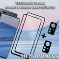 Miniatyrbild 3 av 5: 2-Pack XIAOMI 12T Skärmskydd & 2-Pack linsskydd - Härdat Glas 9H - Super kvalitet 3D