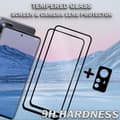 Miniatyrbild 3 av 5: 2-Pack XIAOMI 12T 5G Skärmskydd & 1-Pack linsskydd - Härdat Glas 9H - Super kvalitet 3D