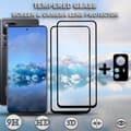 Miniatyrbild 1 av 5: 2-Pack XIAOMI 12T 5G Skärmskydd & 1-Pack linsskydd - Härdat Glas 9H - Super kvalitet 3D