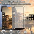 Miniatyrbild 1 av 5: 2-Pack XIAOMI 13T Skärmskydd & 1-Pack linsskydd - Härdat Glas 9H - Super kvalitet 3D