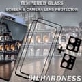 Miniatyrbild 3 av 5: 2-Pack XIAOMI 13T Skärmskydd & 2-Pack linsskydd - Härdat Glas 9H - Super kvalitet 3D
