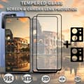 Miniatyrbild 1 av 5: 2-Pack XIAOMI 13T Skärmskydd & 2-Pack linsskydd - Härdat Glas 9H - Super kvalitet 3D