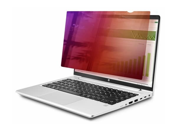 StarTech.com 156G-PRIVACY-SCREEN, 39,6 cm (15,6"), 16:9, Kannettava tietokone, Kehyksettömän näytön suojaussuodatin, Kiiltävä/matta, Häikäisyn esto,