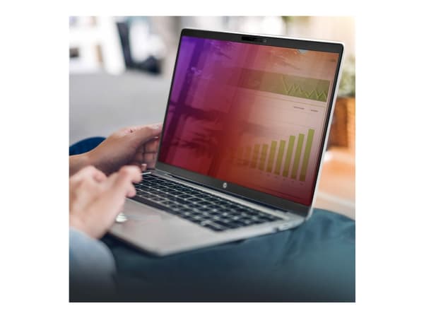 StarTech.com 156G-PRIVACY-SCREEN, 39,6 cm (15,6"), 16:9, Kannettava tietokone, Kehyksettömän näytön suojaussuodatin, Kiiltävä/matta, Häikäisyn esto,
