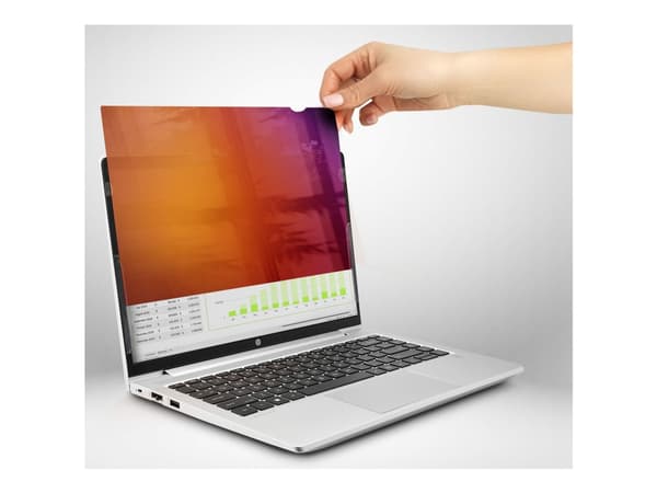 StarTech.com 156G-PRIVACY-SCREEN, 39,6 cm (15,6"), 16:9, Kannettava tietokone, Kehyksettömän näytön suojaussuodatin, Kiiltävä/matta, Häikäisyn esto,