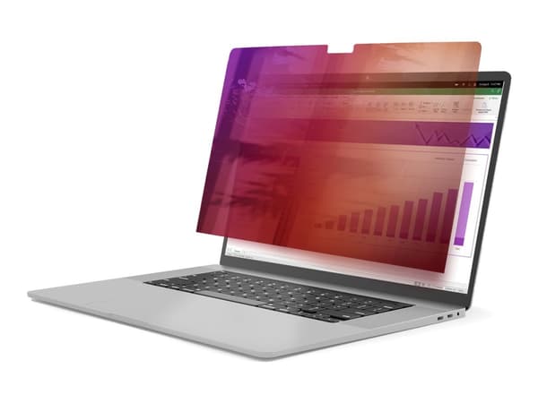 StarTech.com 14-inch MacBook Pro 21/23 Privacy Screen, Gold Filter w/Enhanced Privacy, Computer Security Shield, Double-Sided Screen Protector, +/- 3
