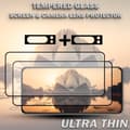 Miniatyrbild 5 av 5: 2-Pack GOOGLE PIXEL 8 PRO Skärmskydd & 2-Pack linsskydd - Härdat Glas 9H - Super kvalitet 3D
