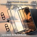 Miniatyrbild 4 av 5: 2-Pack SAMSUNG A24 Skärmskydd & 2-Pack linsskydd - Härdat Glas 9H - Super kvalitet 3D