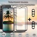 Miniatyrbild 1 av 5: 2-Pack SAMSUNG A24 Skärmskydd & 2-Pack linsskydd - Härdat Glas 9H - Super kvalitet 3D