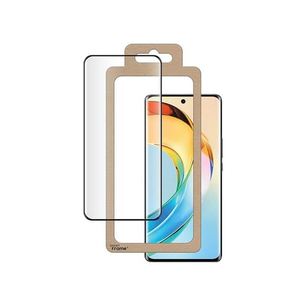 BigBen Connected 3D skärmskydd i härdat glas för Honor Magic 6 Lite Transparent + SmartFrame