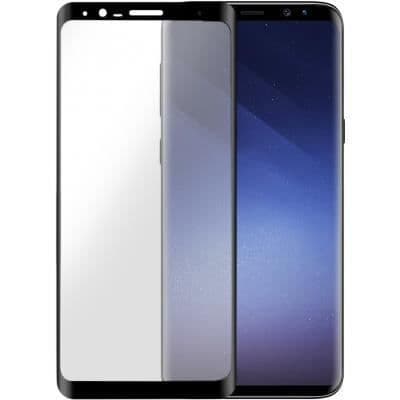 Black Outline skärmskydd i härdat glas för Samsung Galaxy S9+ G965