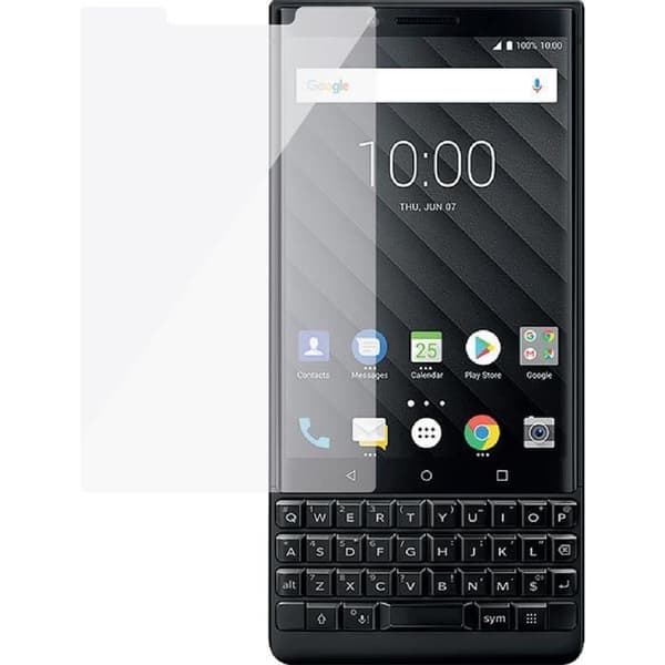 Skärmskydd - Blackberry - Key 2 - Härdat glas 2.5D - Motstånd 9H - Hög upplösning